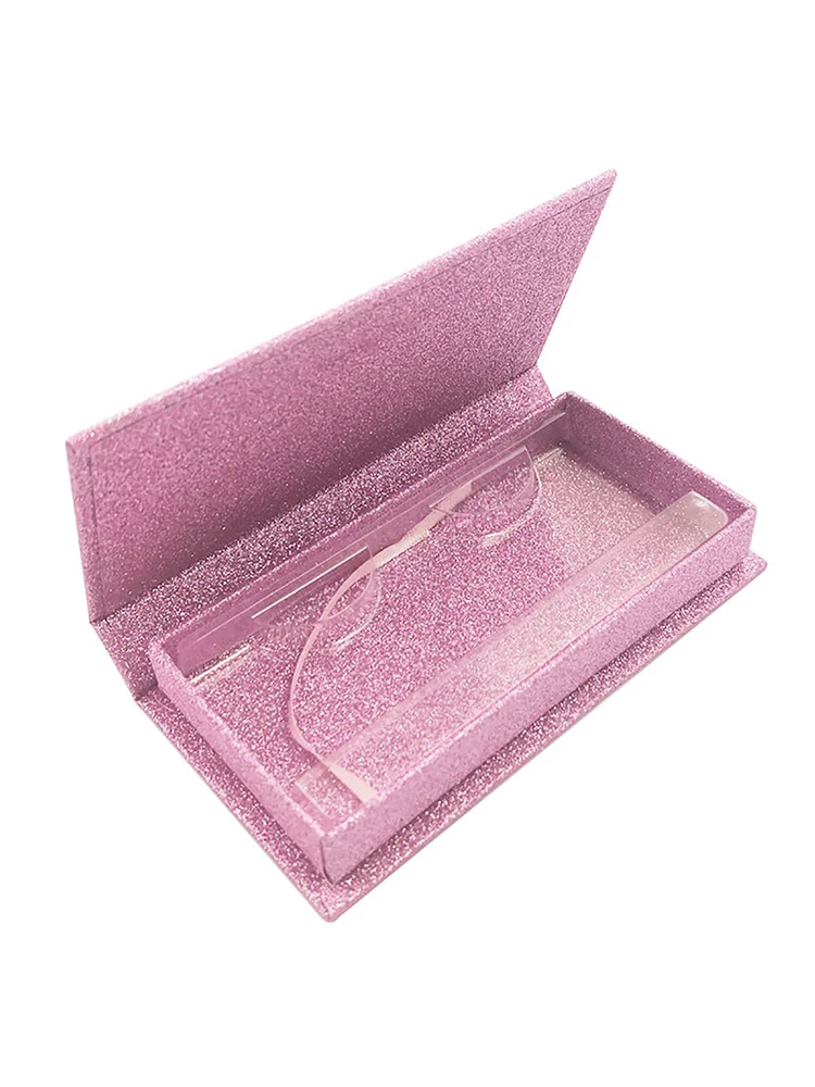 Прямоугольная коробка для упаковки накладных ресниц полоски наращивания чехол с