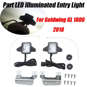 for honda goldwing gold wing gl1800 gl 1800 2018 motorcycle tour part led illuminated entry light free global shipping