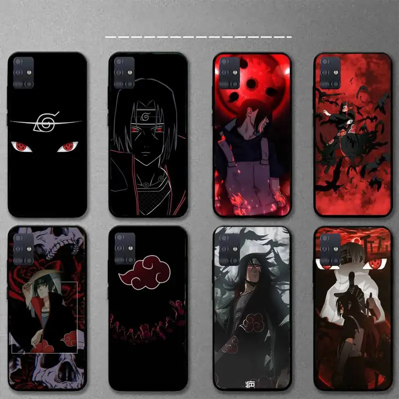 

Anime N-Naruto Akatsuki Kakashi Itachi Phone Case For Samsung Note20 Note10 Note9 Note8 M51 M31 M30 M20 M11 M10 pro plus ultra
