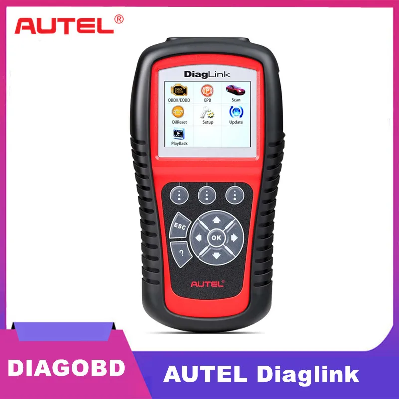 Autel Diaglink OBD2 сканер все системы автомобильный диагностический