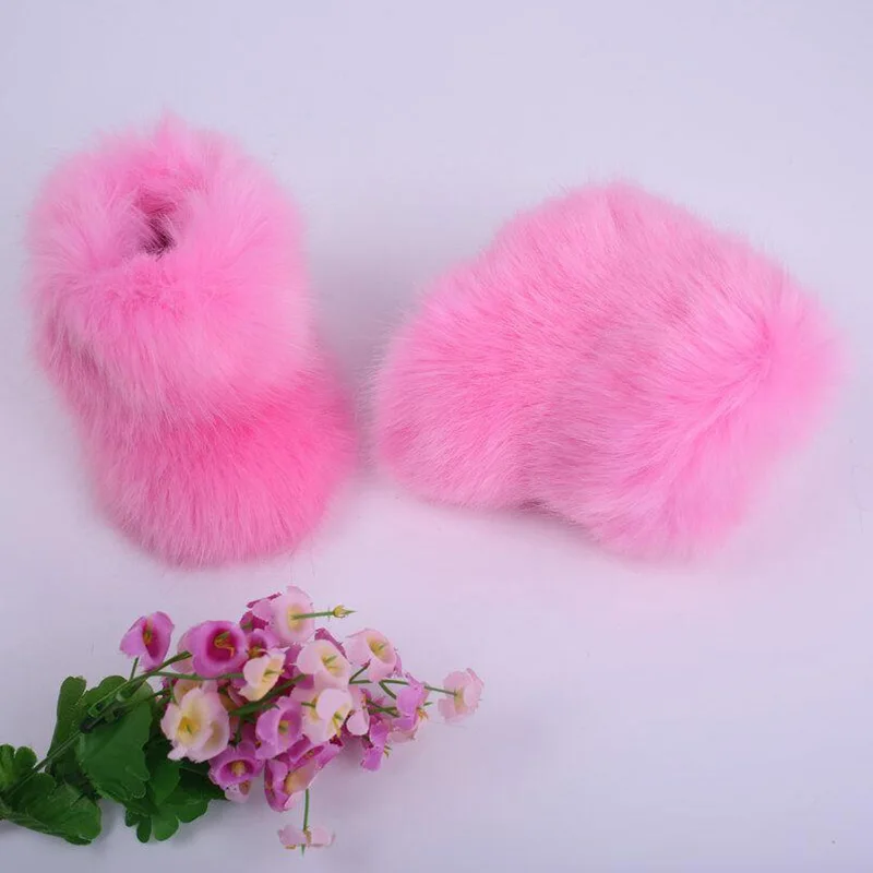 Зимние сапоги для маленьких девочек полусапожки детей Новинка ботинки на меху |