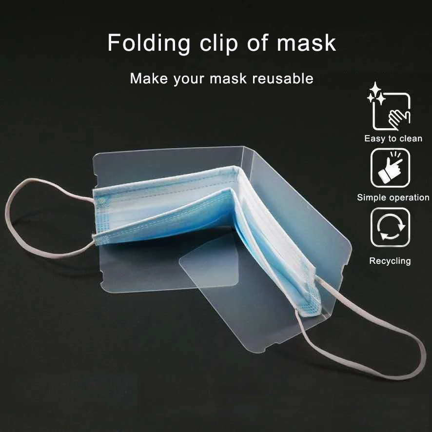 10 шт. Складная одноразовая коробка для хранения масок от пыли N95 KN95 Ffp3 2 1 сумка