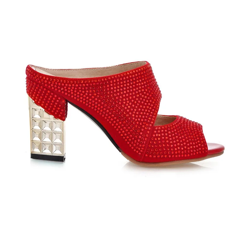 

Lsewilly 2020 New Design Peep Toe Summer Sandals Woman Shoes Concise Chunky High Thick Heels Party Shoes Women Sandals Female