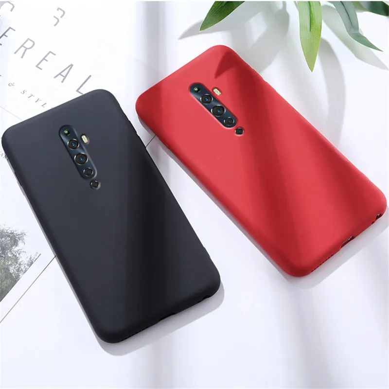 TeppKa для OPPO Reno Ace 2Z 2F 2 чехол телефона жидкий силикон сплошной цвет мягкий