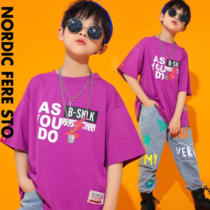 

Футболка и штаны для мальчиков и девочек, в стиле хип-хоп