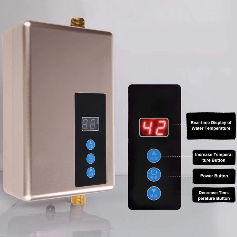 Водонагреватель маленький Мгновенный водонагреватель Безопасный Удобный и