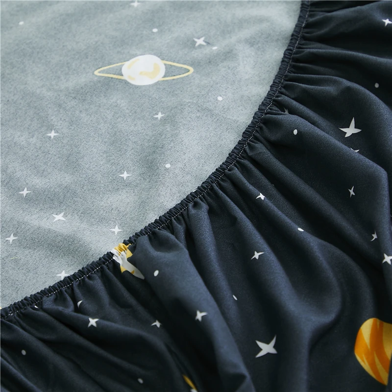 Детская простыня с рисунком 2 Наволочки реактивной печатью для кровати Queen/King Size