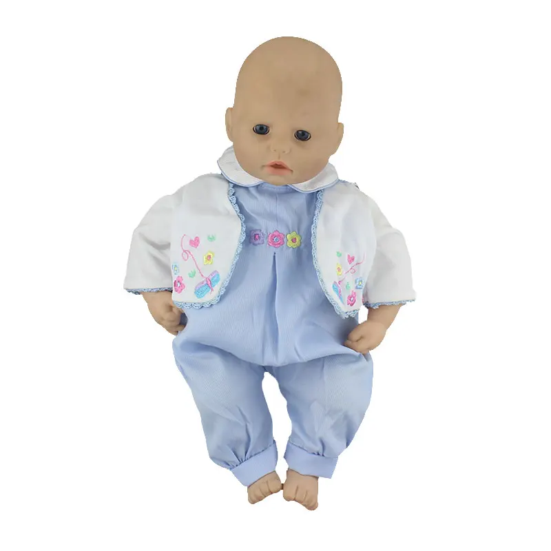 Новые куклы комбинезон одежда для 46 см Baby Annabell кукла 18 дюймов куклы одежда - Цвет: 04