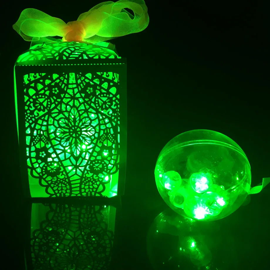 10 шт./лот круглый шар Светодиодные воздушные шары мини лампы для фонарей