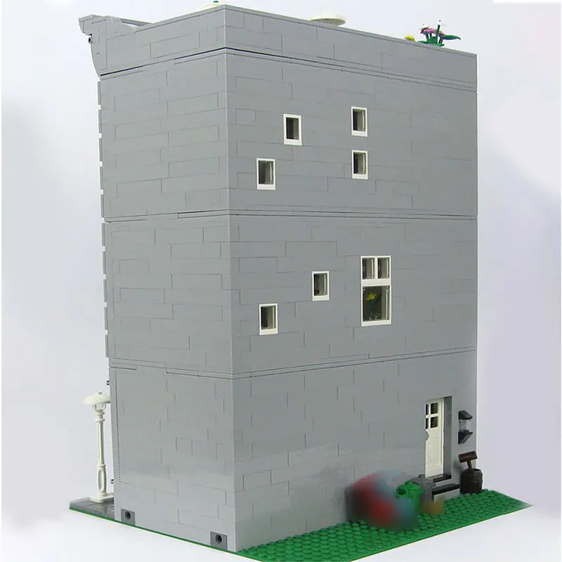 

Toys 3103 PCS MOC City Street Scene Food House Restaurant Building Blocks Modular Construction Block Model for Children Gift