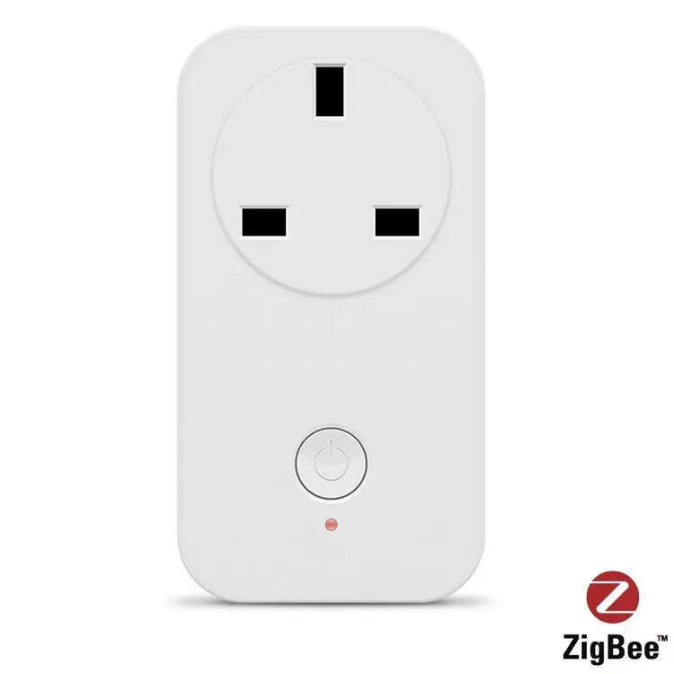 Умная розетка Zigbee 3 0 110 В/220 В ЕС США Великобритания белые беспроводные