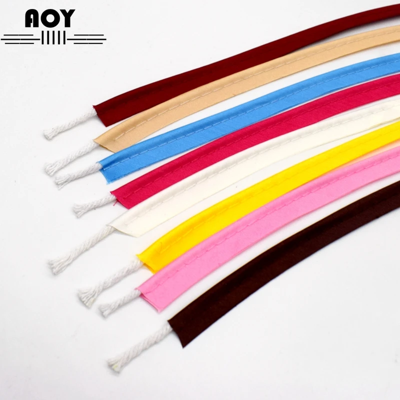 Лента из сатина и полиэстера длина 12 мм цвет в ассортименте | Дом сад