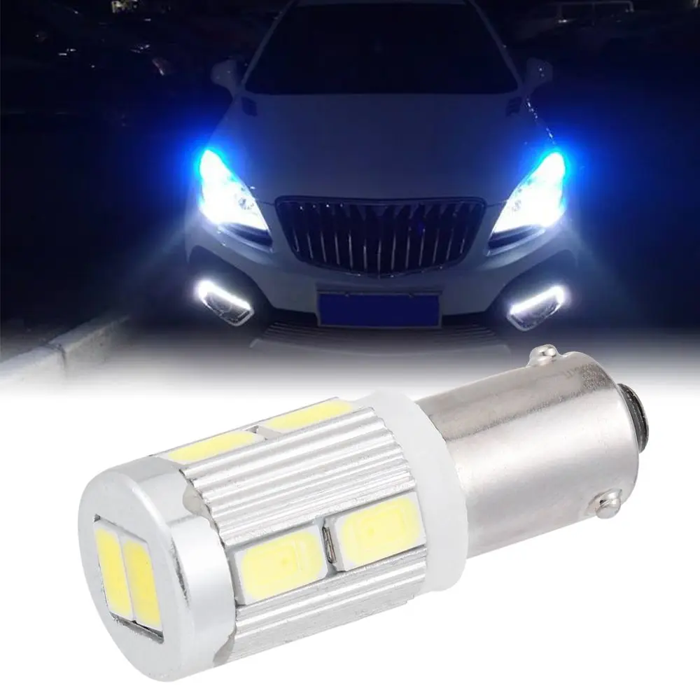 

2Pcs BAX9S H6W 10 SMD Car LED Sidelight Bulb For 3 Series F30 F31