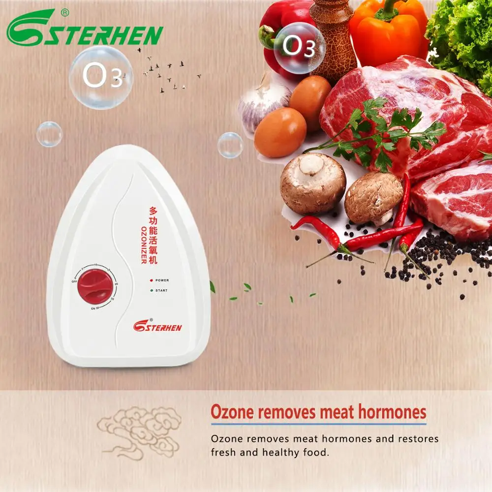 

Sterhen ozone generator air purifier air freshener for refrigerator deodorization