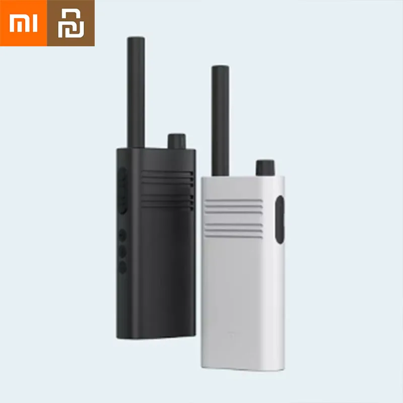 

Xiaomi Mijia Walkie Talkie With FM Radio Speaker Fast Talk Outdoor Handheld Talkie Walkie Control Location Share For Mi home app