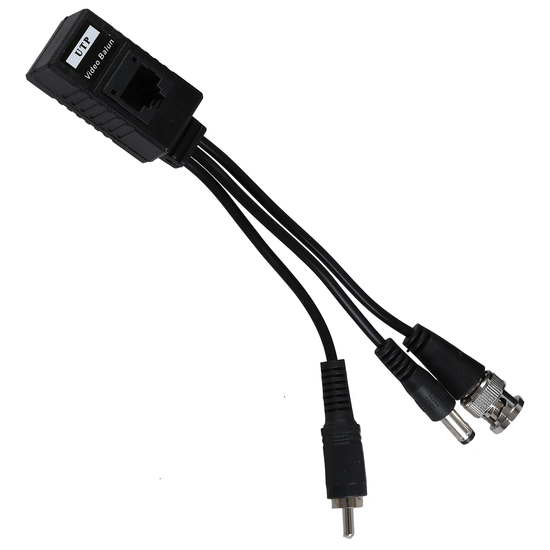 1 пара 3 в штекер BNC папа к RJ45 Аудио Видео Мощность балун трансивер для CCTV камеры |