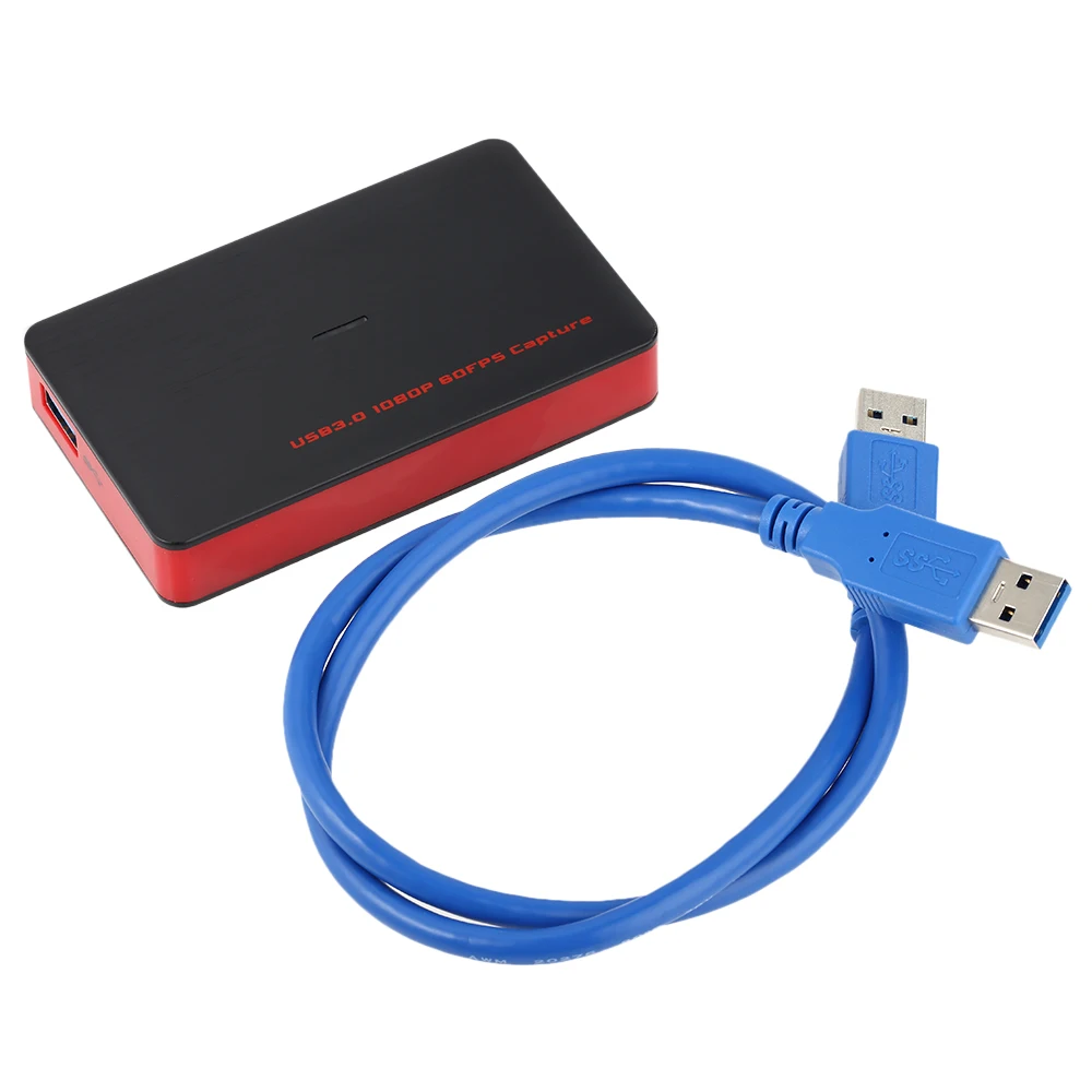 Ezcap HD видеоигра захват 1080P видео преобразователь USB 3 0 Live экран Plug and Play вход выход