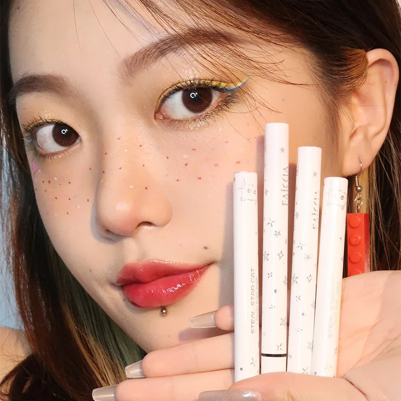 

Color Eyeliner Gel Eyeliner Eyeliner Waterproof Long Lasting Non-smudge Very Fine Eyeliner Pearlescent Lying Silkworm Pen