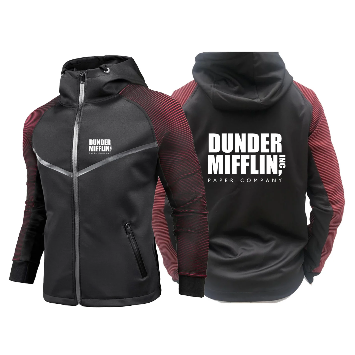 Новинка 2021 мужской гоночный костюм DUNDER MIFFLIN PAPER INC с принтом повседневный удобный