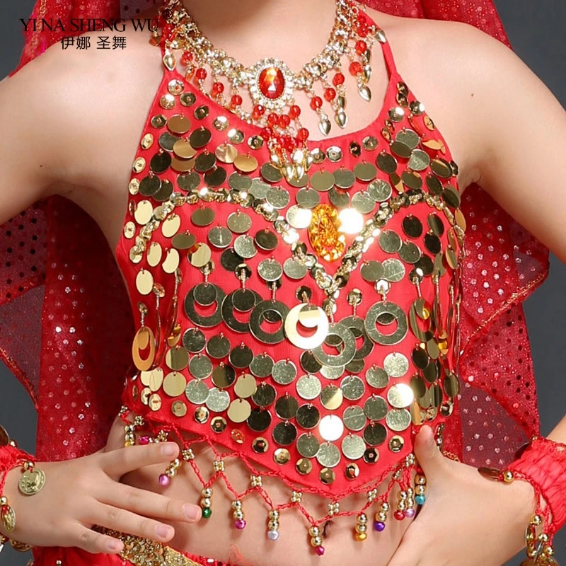 Бюстгальтер для девочек танца живота 4 цвета