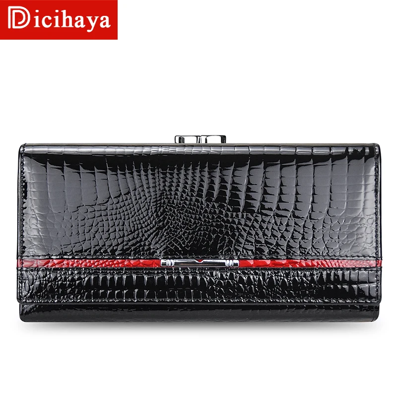 DICIHAYA кошелек женские кошельки 2020New Fashion длинные из натуральной кожи для