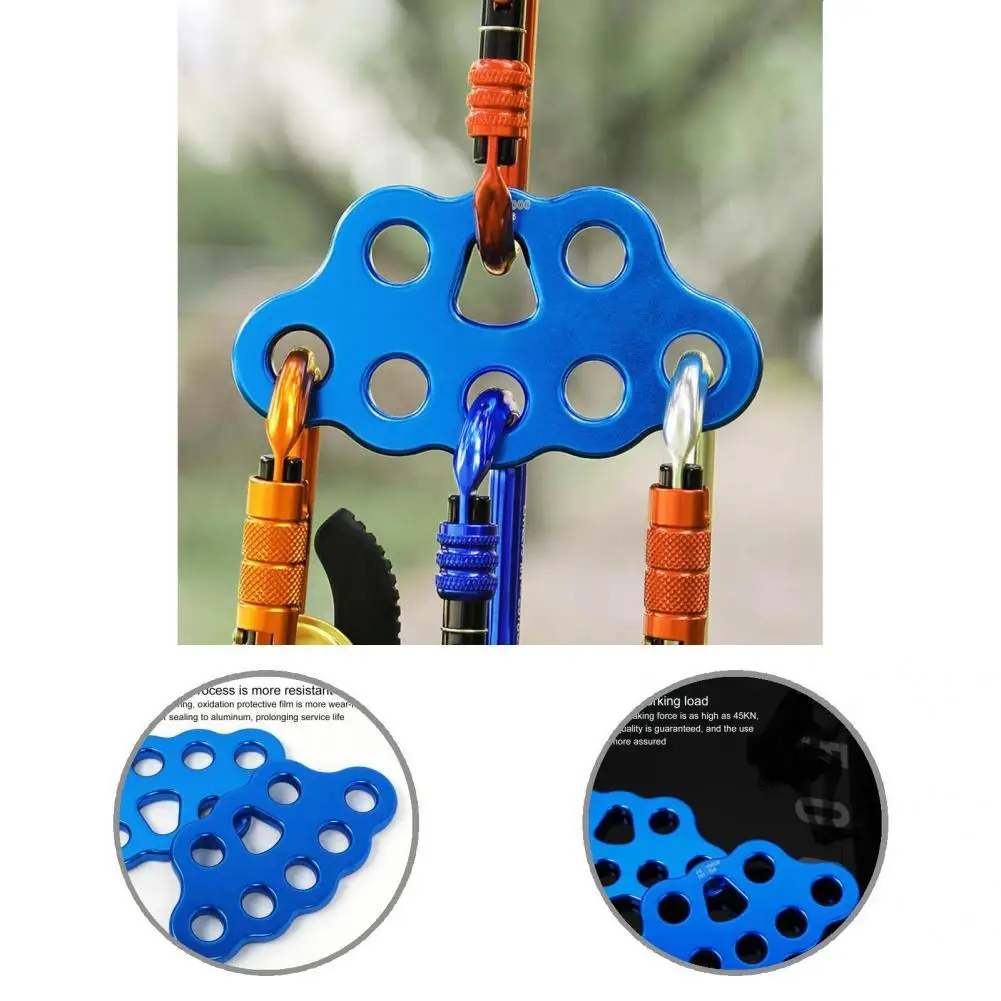 

Anti-scratch High Hardness Climb Aluminum Descender Plate for Climbing