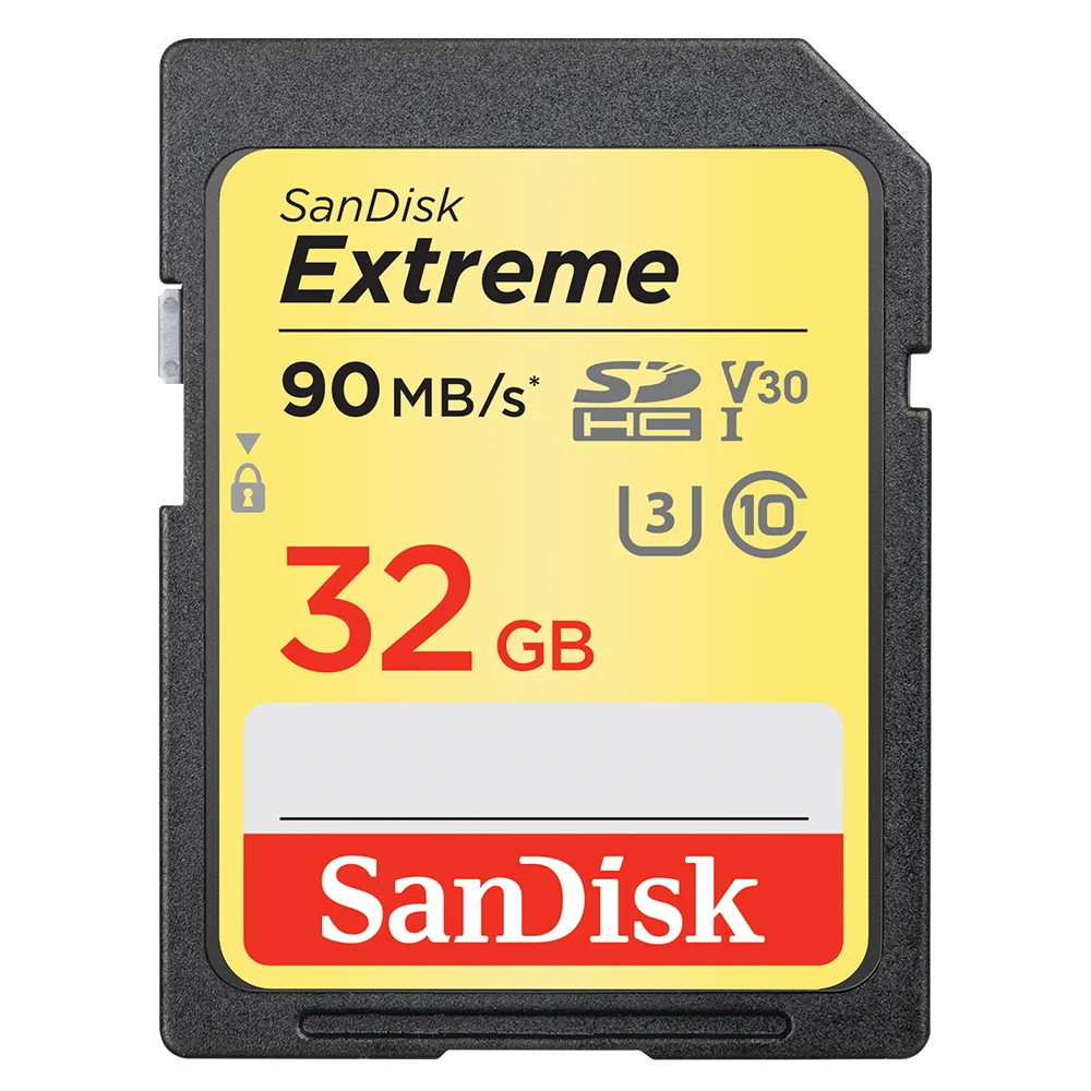 Двойной Флеш-накопитель SanDisk Extreme карты памяти sd карта, 32 ГБ, micro sd карта SDHC/SDXC Class10 C10 U3 V30 sd карты 128 Гб 64 Гб 150 МБ/с. UHS-I для Камера
