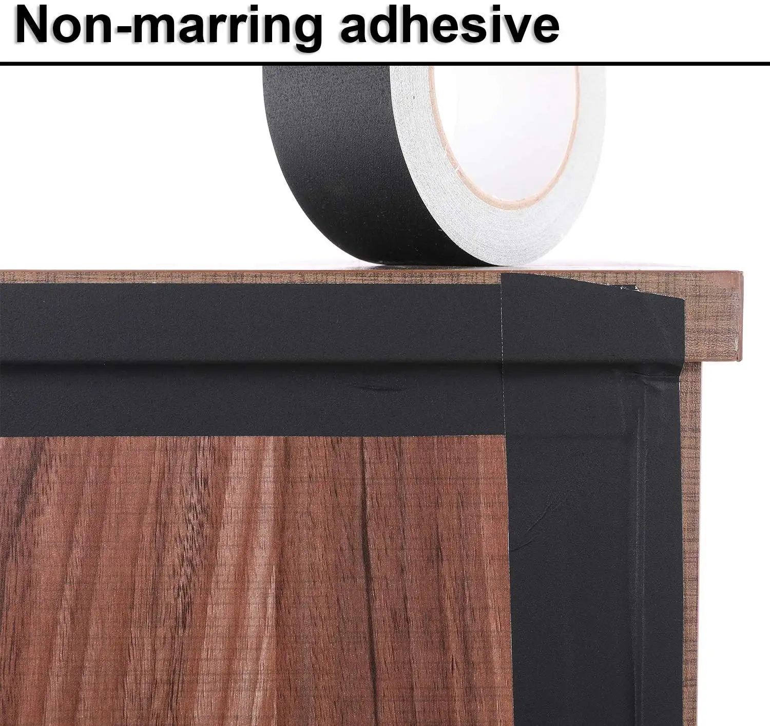 

Black Gaffer Tape No Residue Non-Reflective Easy Tear Book Repair Bookbinding Tape Matte Gaff Stage Cloth Tape for Photography