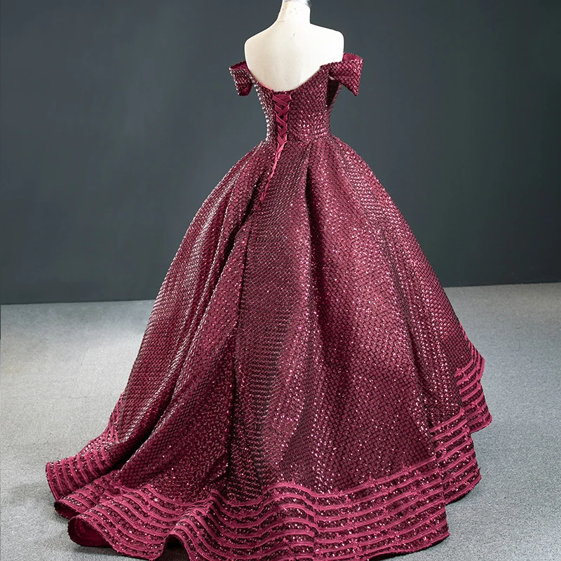 J67005 JANCEMBER  Red Evening Dresses 2020 Off The Shoulder Hot Selling Short Front Long Back Women платье на выпускной