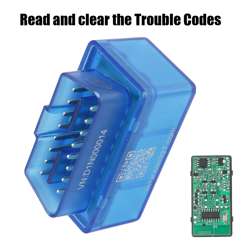 

LEEPEE Car OBD2 Scanner ELM327 Diagnostic Tool OBDII Code Reader Bluetooth-compatible V2.0 Single PCB for Android Windows