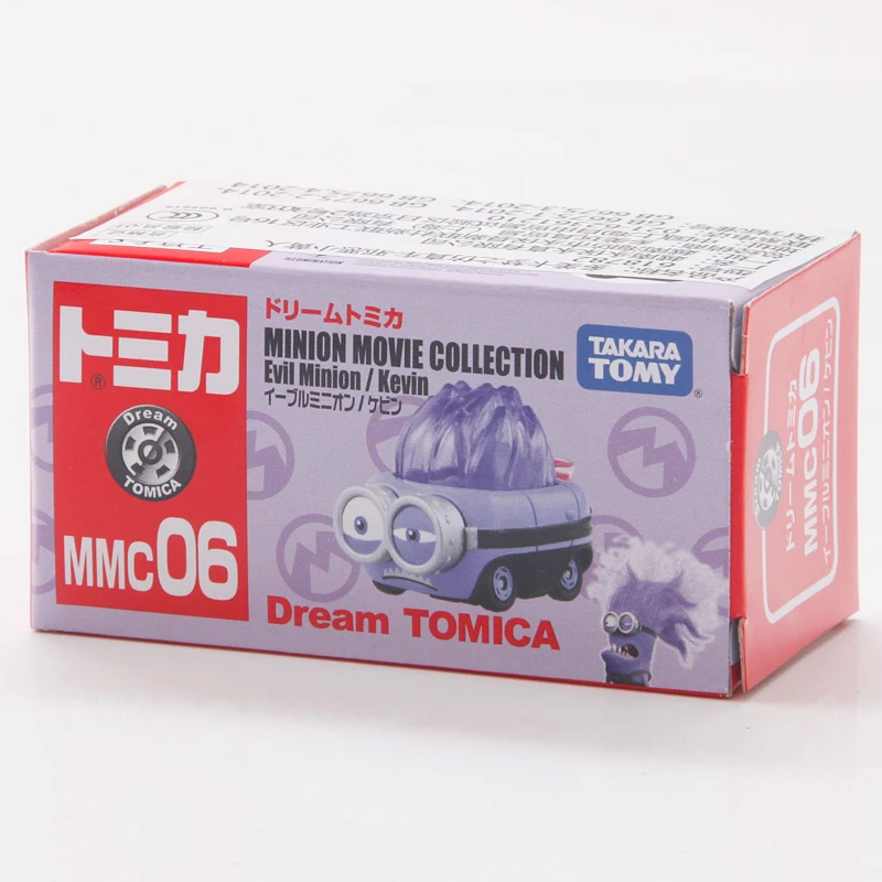 Takara Tomy Tomica MMC06 коллекция фильмов Миньон злый Кевин металлический литой