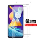 Закаленное стекло для Samsung Galaxy M11 21 31, защитная пленка для Samsung M51, M31, M21, M 11, Защитное стекло для экрана, 3 шт.