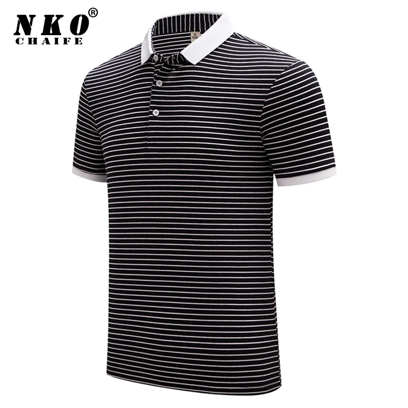 

Summer Cotton Striped Polo Shirt Men 2021 New Fashion Casual Short Sleeve Polo Shirt Mens Brand Clothing High Quality Polo Shirt