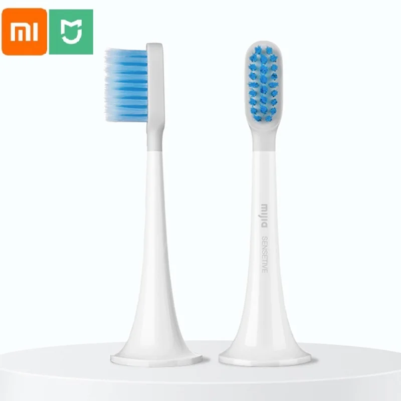 

Xiaomi Mijia Sonic Electric Toothbrush Head for Sensitive Teeth Double-Tip Slender Soft Snap-in Design Brush Head for Xiaomi