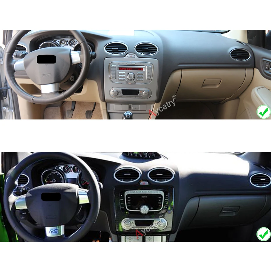 4G+ 64G 8 ядерный для Ford Focus 2 EXI MT 2 3 MK3 Mk 2 2004-2011 Автомобильный Радио мультимедийный плеер gps Android 9 No 2 din dvd DSP ips obd2