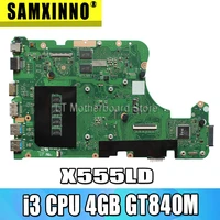 x555ld motherboard rev 3 6 i3 cpu 4gb gt840m for asus x555ln x555l f555ld laptop motherboard x555ld mainboard x555ld motherboard