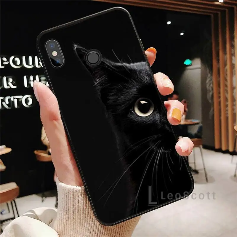 

Cat Staring Eye On Sale! Cool Phone Case For Xiaomi Redmi note 4 4X 8T 9 9s 10 K20 K30 cc9 9t pro lite max