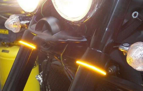 СВЕТОДИОДНЫЙ DRL/указатель поворота светильник полосы для Suzuki GSF GSX 400/600/650/750 BANDIT V
