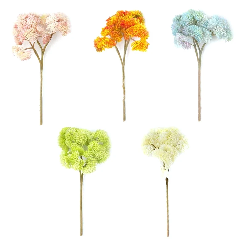 Большая цветная капуста имитация цветка рисовые фрукты сочные растения домашнее