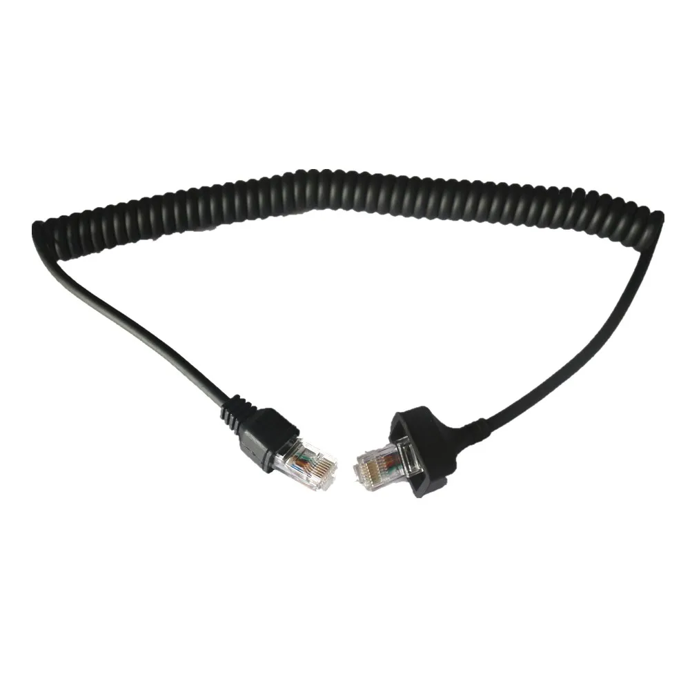 2 шт. 8 pin микрофон кабель для Kenwood мобильное радио MC 59 KMC 27A 27B 28A DTMF 30 32 35 36|Детали