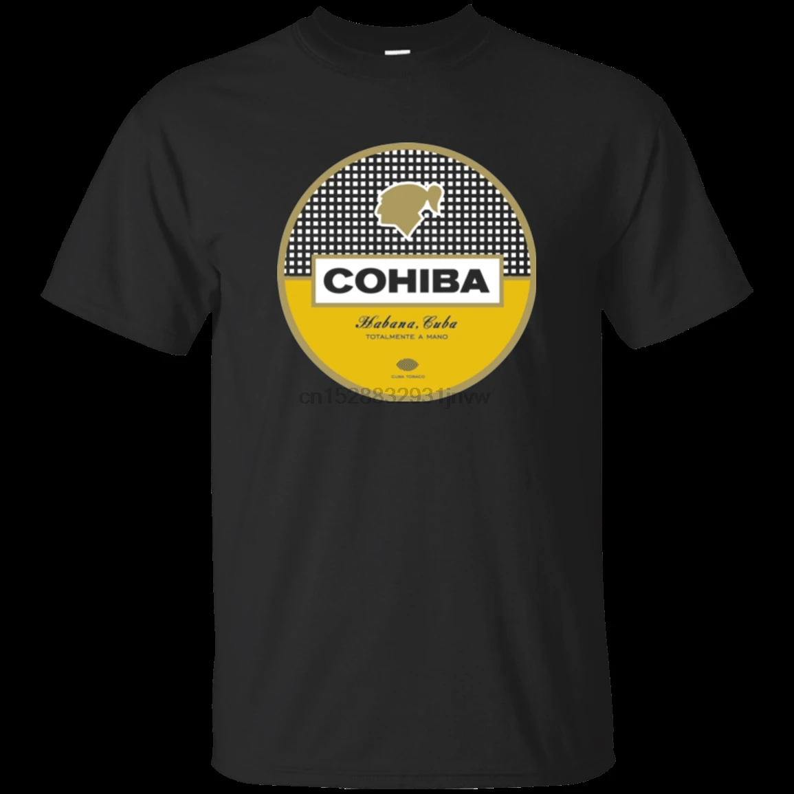 Cohiba Habanos кубинские сигары табак Smoker G200 Ультра хлопковая Футболка крутая