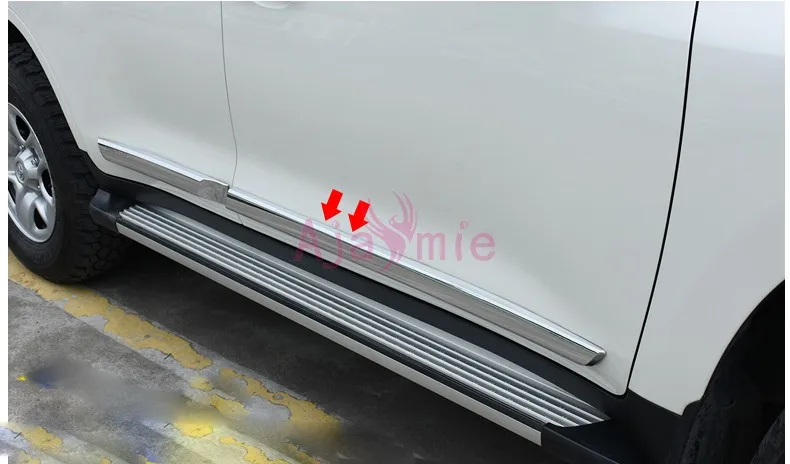 Хромированная накладка на боковую дверь для стайлинга автомобиля наборы