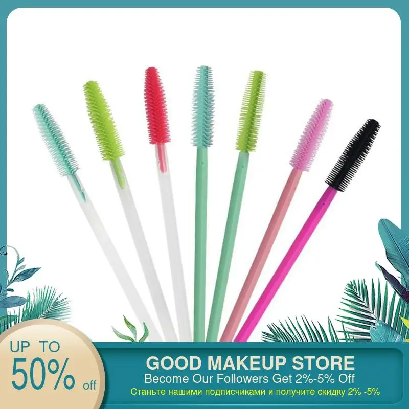 3 шт. одноразовые гелевые силиконовые щеточки для ресниц расческа туши палочки