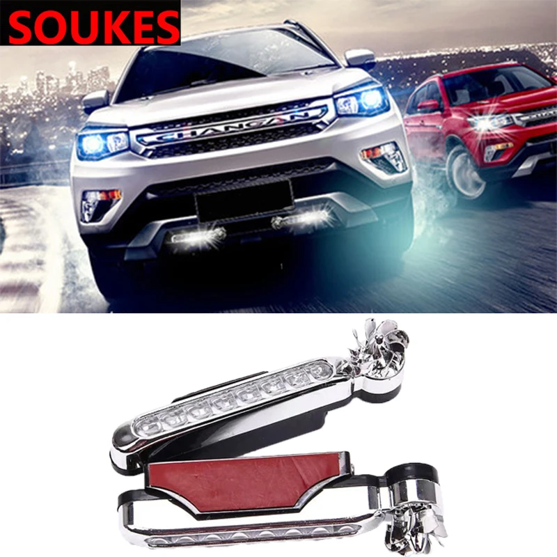 2 шт. светодиодные передние грили для Alfa Romeo 159 Kia Ceed Rio Cerato Sportage Subaru Foreste Impreza