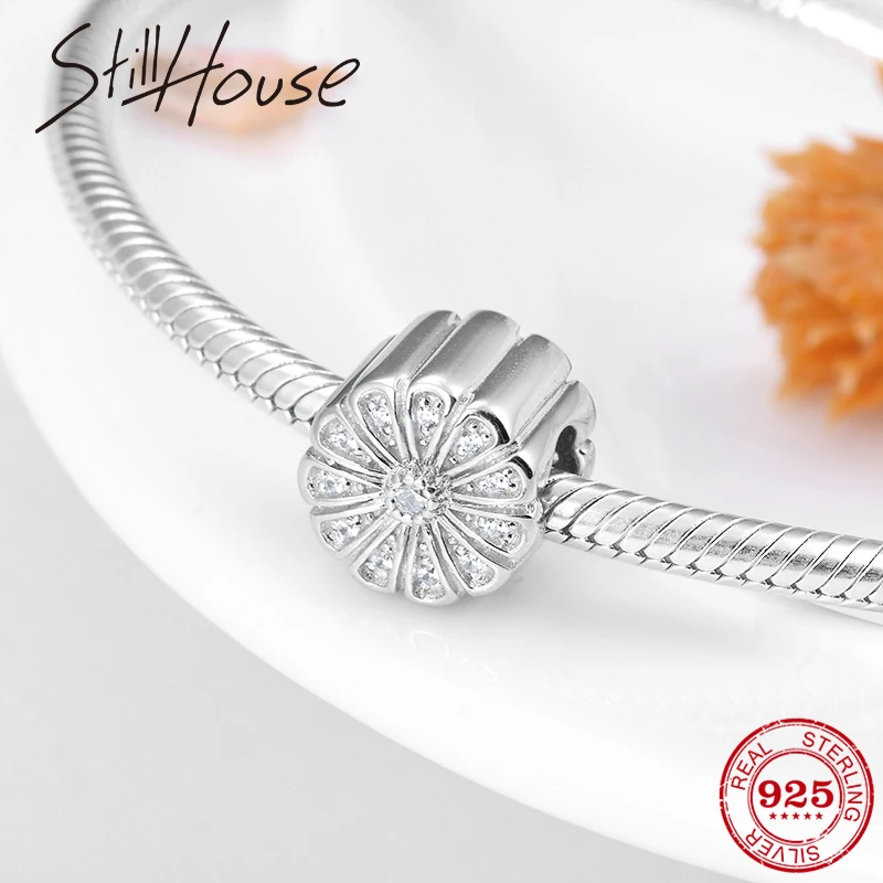 2018 модная Серебряная круглой формы из стерлингового серебра 925 пробы прозрачные