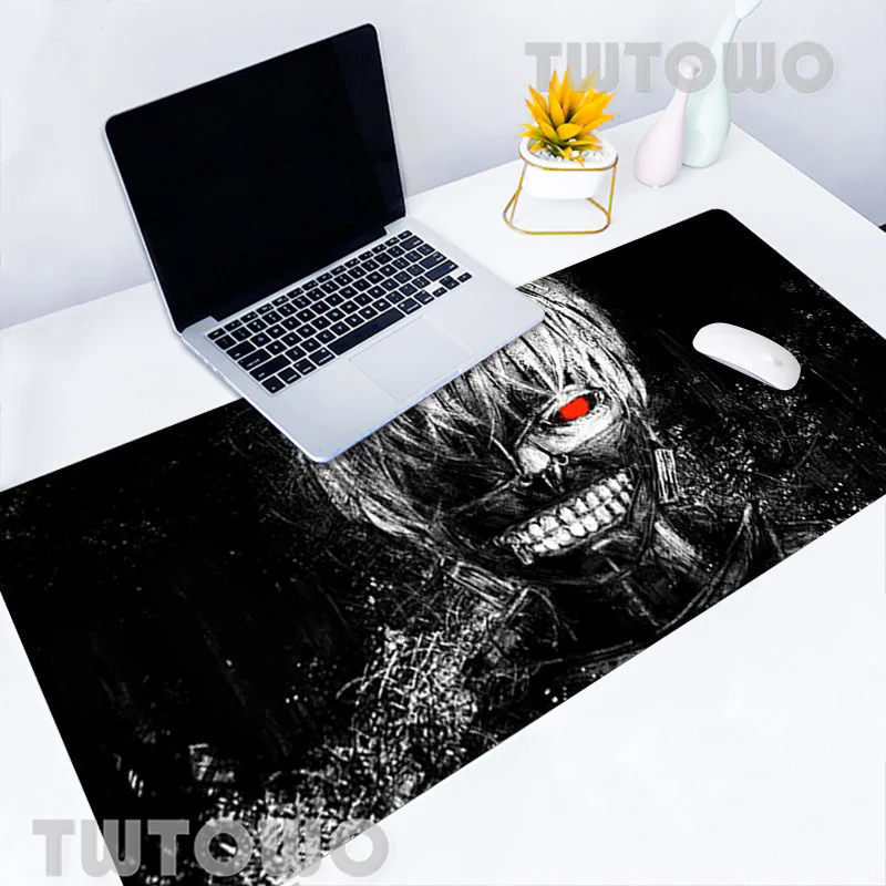 

Mousepad Home Custom HD Large keyboard pad MousePads Tokyo Ghoul Gamer Anti-slip Soft Laptop Carpet Table Mat Desktop Mouse Pad