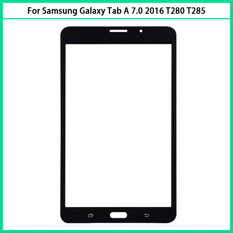 Для Samsung Galaxy Tab A 7 0 2016 SM T280 T285 сенсорный экран панель ЖК дисплей передняя внешняя