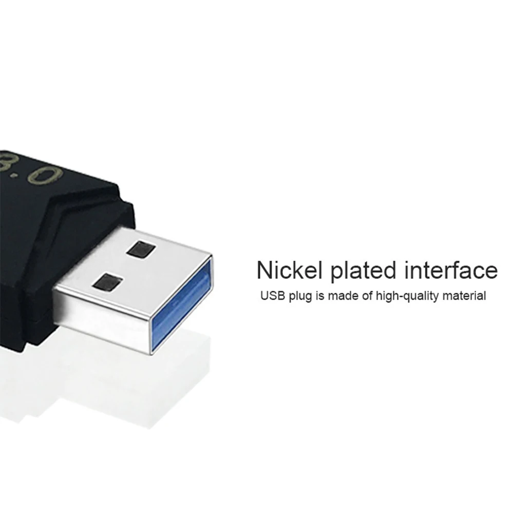 Крутой черный usb 3 0 мульти смарт кардридер памяти мини для microsd компьютера