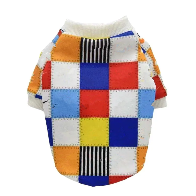 

Colorful French Bulldog Small Dog Clothes Winter Chihuahua Coat Pug Puppy Dog Hoodie Ropa Perro Dogs Pets Clothing B1072