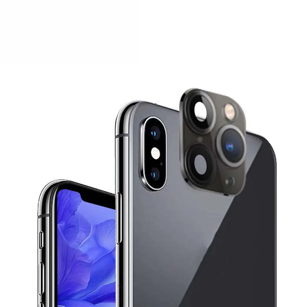 Поддельные Камера наклейка на рассеиватель чехол для телефона iPhone X / XS Max XR Экран